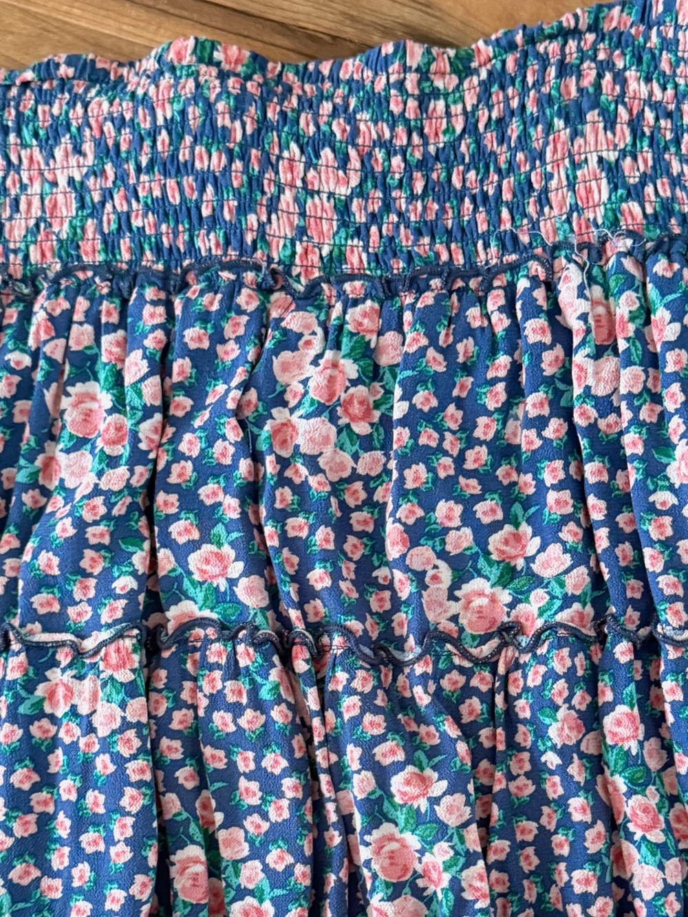 American Eagle Floral Ruffle Mini Skirt - Picture 4 of 4